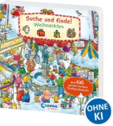 Buchcover und Innenansicht für das Buch: Suche und finde! - Weihnachten