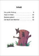 Buchcover und Innenansicht für das Buch: Leselöwen 2. Klasse - Die große Ninja-Prüfung