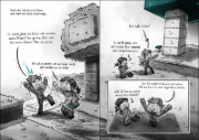 Buchcover und Innenansicht für das Buch: Das Dorf (Band 5) - Versunken im Ozean
