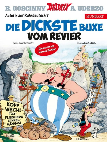 Buchcover und Innenansicht für das Buch: Obélix et compagnie 23(Obelix & Co. KG 23)