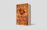 Buchcover und Innenansicht für das Buch: Bound by Flames