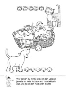 Buchcover und Innenansicht für das Buch: Rätsel für den Kindergarten
