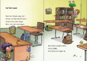 Buchcover und Innenansicht für das Buch: Leselöwen 1. Klasse - Ein Kobold im Klassenzimmer