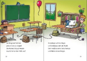 Buchcover und Innenansicht für das Buch: Leselöwen 1. Klasse - Ein Kobold im Klassenzimmer