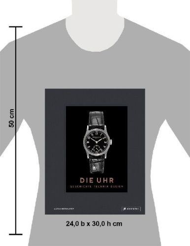 Buchcover und Innenansicht für das Buch: Die Uhr. Geschichte Technik Design
