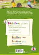 Buchcover und Innenansicht für das Buch: Bildermaus - Geschichten vom Reiterhof