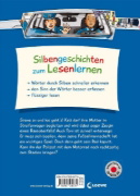 Buchcover und Innenansicht für das Buch: Silbengeschichten zum Lesenlernen - Polizeigeschichten