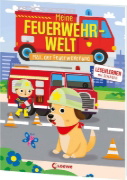 Buchcover und Innenansicht für das Buch: Mon ami le pompier - Max aide les pompiers