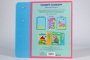 Buchcover und Innenansicht für das Buch: Ich lerne schneiden - Zauberhafte Einhörner