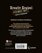 Buchcover und Innenansicht für das Buch: Kreativ-Kratzel Pocket Art: Gruselspaß