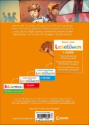 Buchcover und Innenansicht für das Buch: Leselöwen 3. Klasse - Dem Autoknacker auf der Spur