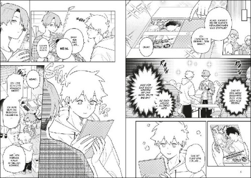 Buchcover und Innenansicht für das Buch: Gokon ni Ittara Onna ga Inakatta Hanashi