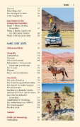 Buchcover und Innenansicht für das Buch: TRESCHER Reiseführer Namibia