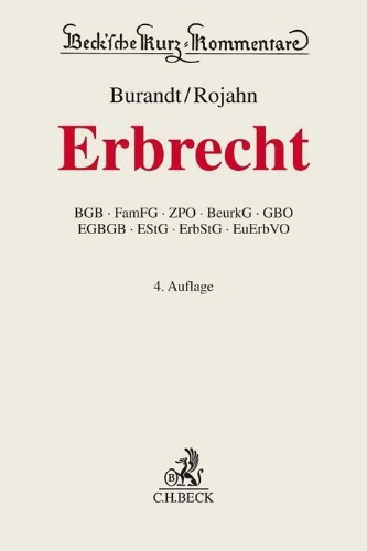 Buchcover und Innenansicht für das Buch: Erbrecht