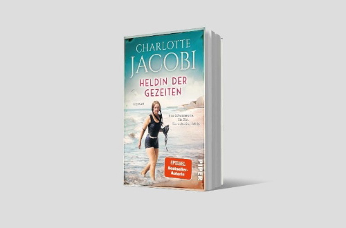 Buchcover und Innenansicht für das Buch: Heldin der Gezeiten - Eine Schwimmerin. Ein Ziel. Ein weltweiter Erfolg.
