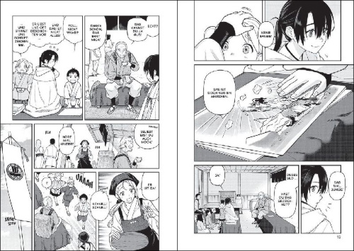 Buchcover und Innenansicht für das Buch: ISHIGAMI SENKI