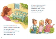 Buchcover und Innenansicht für das Buch: Leselöwen Lesetraining 2. Klasse - Ein Fall für die Mädchenbande