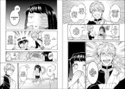 Buchcover und Innenansicht für das Buch: Ryuu no Hanayome Okotowari