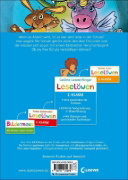 Buchcover und Innenansicht für das Buch: Leselöwen 2. Klasse - Drei Freunde retten die Schule