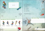 Buchcover und Innenansicht für das Buch: Meine Freunde (Sport)