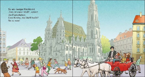 Buchcover und Innenansicht für das Buch: Gute Nacht, Wien