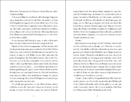 Buchcover und Innenansicht für das Buch: Just for Clicks