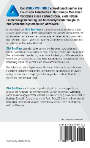 Buchcover und Innenansicht für das Buch: Direktvertrieb
