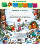 Buchcover und Innenansicht für das Buch: Meine allererste WeihnachtsWimmelWelt