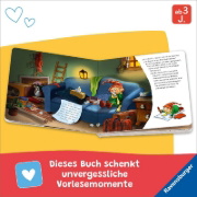 Buchcover und Innenansicht für das Buch: Hurra, der Wichtel ist da! Mein Wichteltür-Buch