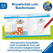 Buchcover und Innenansicht für das Buch: Wieso? Weshalb? Warum? junior AKTIV - Weihnachten