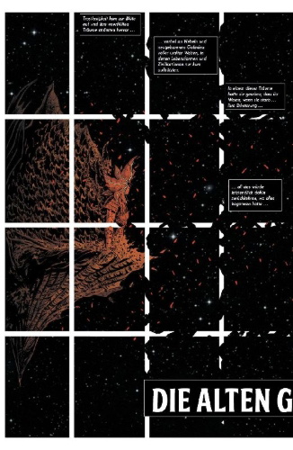 Buchcover und Innenansicht für das Buch: The New Gods #1-#6