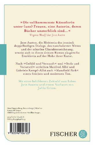 Buchcover und Innenansicht für das Buch: Mansfield Park