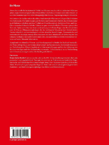 Buchcover und Innenansicht für das Buch: Die Pflanze