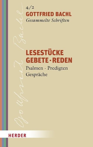 Buchcover und Innenansicht für das Buch: Lesestücke - Gebete - Reden
