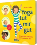 Buchcover und Innenansicht für das Buch: Yoga tut mir gut