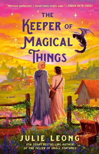 Buchcover und Innenansicht für das Buch: The Keeper of Magical Things