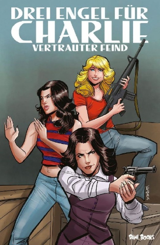 Buchcover und Innenansicht für das Buch: Charlie's Angels: The Devil You Know