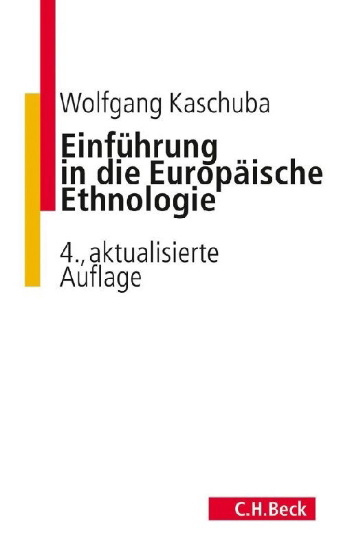 Buchcover und Innenansicht für das Buch: Einführung in die Europäische Ethnologie