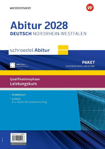Buchcover und Innenansicht für das Buch: Schroedel Abitur - Ausgabe für Nordrhein-Westfalen zum Abitur 2028