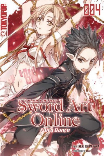 Buchcover und Innenansicht für das Buch: Sword Art Online - Novel 04