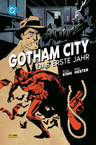 Buchcover und Innenansicht für das Buch: Gotham City: Year One