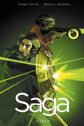 Buchcover und Innenansicht für das Buch: Saga 7