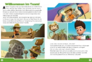 Buchcover und Innenansicht für das Buch: PAW Patrol: Mein liebster Geschichtenschatz