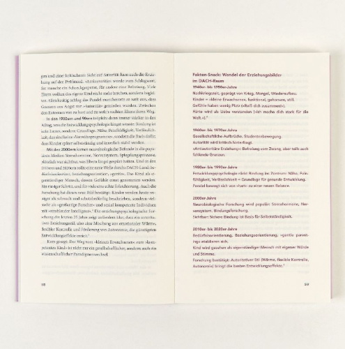 Buchcover und Innenansicht für das Buch: Liebe, Trotz & all the feelings