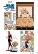 Buchcover und Innenansicht für das Buch: It's Jeff (2023) #1, It's Jeff: The Jeff-Verse (2024) #1, Extreme Venomverse (2023) #5 (I), Venom War: It's Jeff (2025) #1