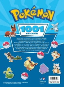 Buchcover und Innenansicht für das Buch: Pokémon 1001 Stickers