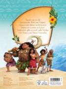Buchcover und Innenansicht für das Buch: Disney Vaiana 2: Zauberhafter Rätselspaß - Mit Stickern!