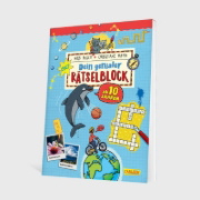 Buchcover und Innenansicht für das Buch: Dein genialer Rätselblock