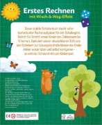 Buchcover und Innenansicht für das Buch: Erstes Rechnen - mit Wisch-&-Weg-Effekt