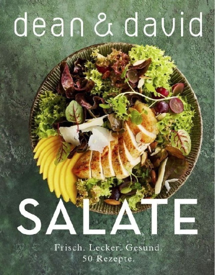 Buchcover und Innenansicht für das Buch: Salate